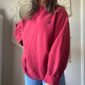 red champion sweatshirt